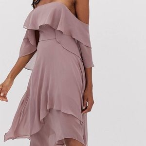 Mauve Midi Dress